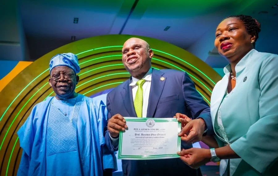 Tinubu Confers GCON Honour On Afreximbank President Oramah 