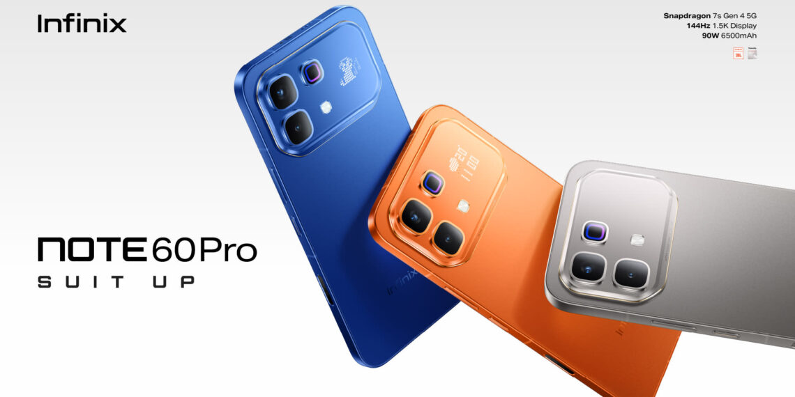 Infinix Note 60 Pro now official with Active Matrix display, Snapdragon 7-series chip