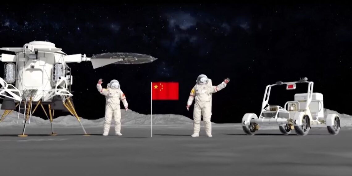 China targets 2030 moon landing with launch of astronauts on year-long space mission