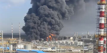 Ukraine again hits Russia’s Yaroslavl Oil Refinery