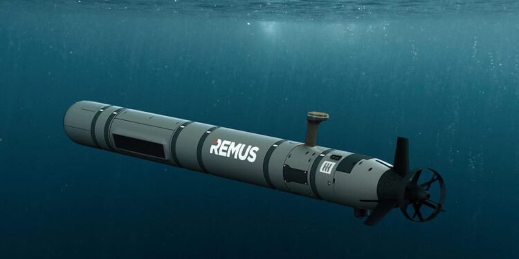 Form unveils unmanned underwater vehicle that can detect mines, conduct surveys