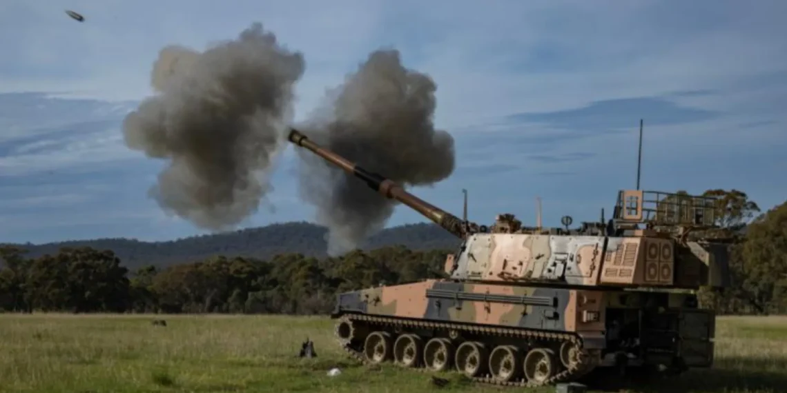 Australia’s locally-made AS9 howitzers completes first live-firing training