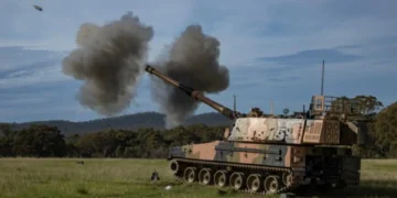 Australia’s locally-made AS9 howitzers completes first live-firing training