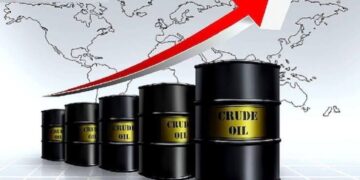 Crude prices decline on rising supplies from Middle East