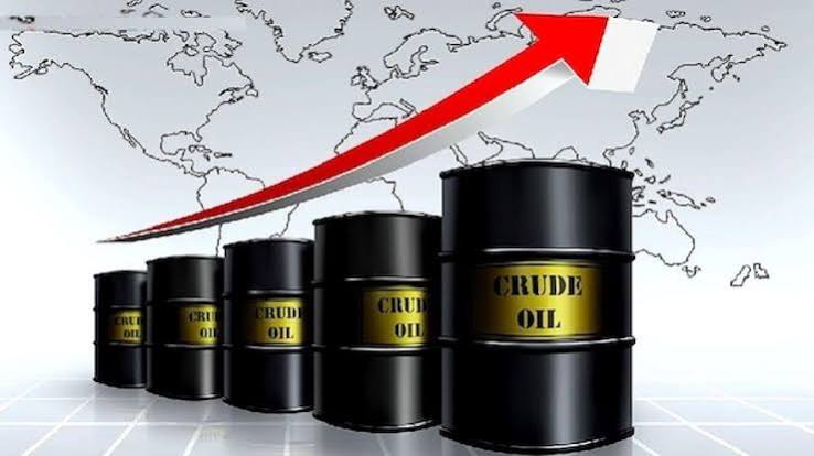 Crude prices decline on rising supplies from Middle East