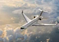 Bombardier jet sets new speed record in 5,400-mile journey