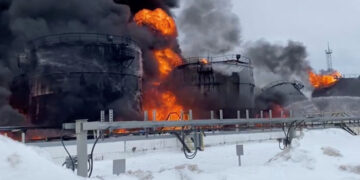Ukraine hits Russian oil depots and tankers in drone attacks