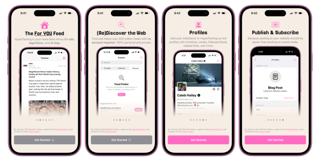 New phone app activates web browsing in social media mode