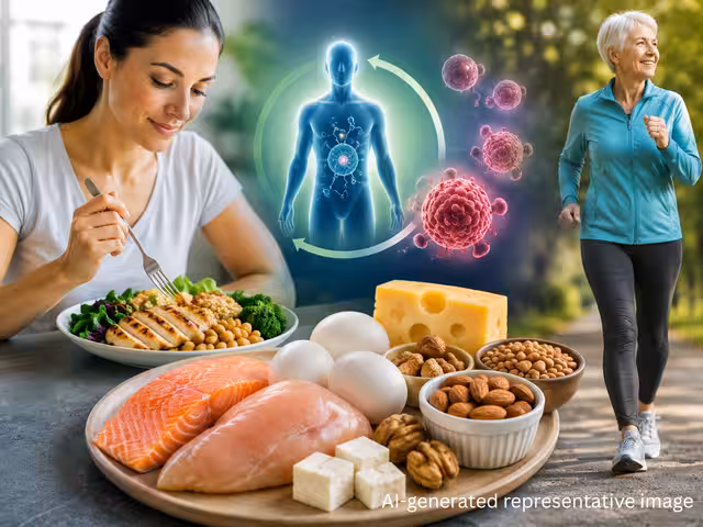 Eating less protein may help healthy ageing and improve metabolism, review suggests